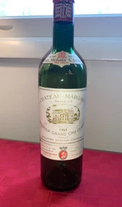 Leere Weinflasche Chateau Margaux 1959. kein Korken - Bild 1 von 12