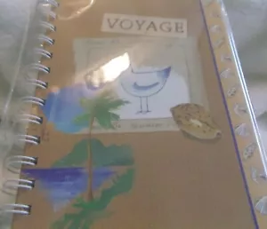 NWT Michael's Brand Journal Yellow Row of Seashells Outside, Lined Pages Inside - Picture 1 of 8