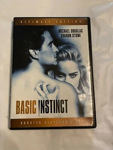 Basic Instinct DVD Ultimate Edition Unrated Director’s Cut Douglas Stone - Picture 1 of 6