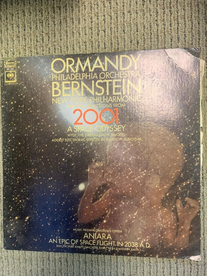 ORMANDY PHILADELPHIA BERNSTEIN NEW YORK 2001 SPACE ODYSSEY VINYL LP VG - Image 1 of 1