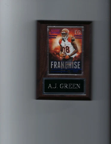 A.J. GREEN PLAQUE CINCINNATI BENGALS FOOTBALL NFL C Cover