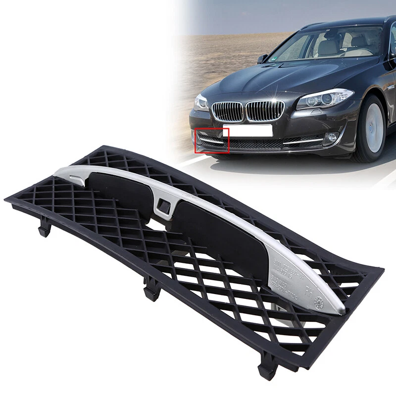 Cubierta de parrilla de parachoques delantero derecho Fit BMW 530i 535i 550i 528i 2011-2013 Foto 1 de 4