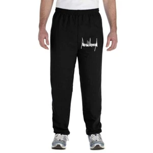 Trump Signature 2024 Make America Great MAGA 45 47 Closed Bottom Sweatpants - Picture 1 of 16