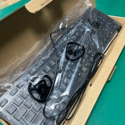 Dell Multimedia Keyboard KB216 Bk CN‐OCJCVG‐LO300-7BK‐OI8P JPN Used work - Image 1 of 4