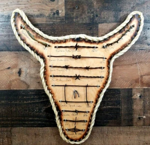 Antique Barbed Wire Display Rustic Western Authentic Barbwire Collection - Picture 1 of 7