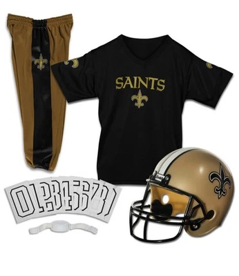 新奥尔良圣徒队中号制服套装 NFL 青年制服 带数字 5 件 — 第 1/4 张图片