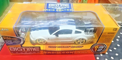 Vintage 2007 Bigtime Muscle Radio Control Shelby GT-500 , New In Original Box - Image 1 of 4