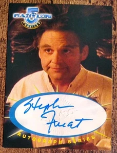 Babylon 5 Profiles autograph auto SA6 STEPHEN FURST Vir Cotto Skybox 1999 - Picture 1 of 2
