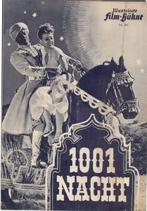 1001 Nacht - Cornel Wilde - IFB Filmprogramm 761 ungelocht - Picture 1 of 1