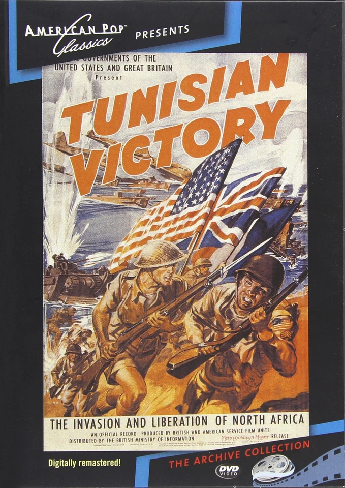 Tunisian Victory (DVD) Harold Alexander Leo Genn (US IMPORT) - Image 1 of 2