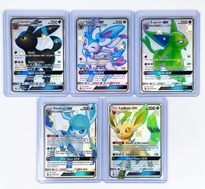 Pokémon Umbreon GX SV69, Sylveon GX SV76, Glaceon GX, Leafeon GX, Espeon GX - NM - Picture 1 of 24