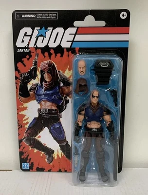 Hasbro GI Joe 2023 Clasificado Retro Zartán 6” Exclusivo Walmart, Nuevo, MOSC Foto 1 de 4