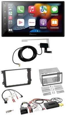 Pioneer Lenkrad USB Bluetooth DAB 2DIN Autoradio für VW T5 Golf Tiguan Touran 20 - Bild 1 von 4