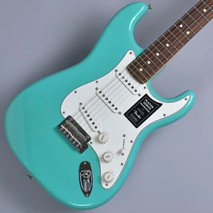 Fender Player Stratocaster Pau Ferro FB Sea Foam Green with Gig bag from JAPAN - Picture 1 of 10