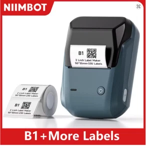 Niimbot B1 Mini Portable Thermal Printer Self-Adhesive Sticker Label Maker Pocke - Picture 1 of 13