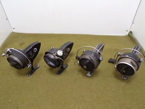 LOT 4 MOULINET BRETTON 400 PÊCHE COLLECTION FRENCH VINTAGE REEL FISHING - Photo 1/19
