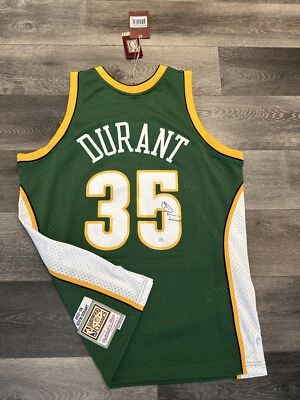 Kevin Durant Seattle Sonics Autograph Signed Official Swingman Jersey! Psa Coa - Image 1 of 3