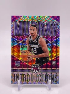 2022-23 Mosaic Introductions Purple Prizm /99 Keegan Murray RC #7 Kings - Picture 1 of 2