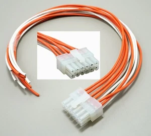 MOLEX 12-PIN Stereo Wire Harness Radio Power Plug for Dallas5023 In-dash Unit - Picture 1 of 6