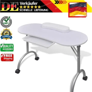 Maniküretisch Tragbaresmanikürtisch Nageltisch Mobilesmanikürtisch Faltbar vidaX - Bild 1 von 6