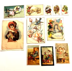 11 Antique Baking Powder Trade Cards, Unrivaled, Columbia, Shaw's, Arm &Hammer - Picture 1 of 9