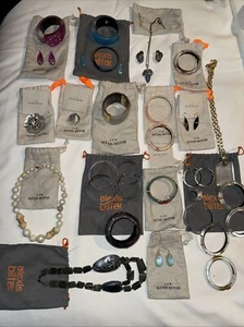 VTG Authentic Alexis Bittar Cuff Bracelet Earring Necklace Ring Jewelry, 31 Pcs - Picture 1 of 24