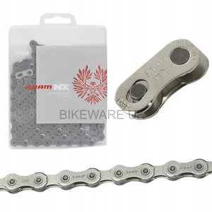 Boxed SRAM PC NX Eagle Chain (12 speed / 126 Links) Silver - Picture 1 of 4