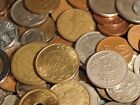 Two Pounds (roughly ~200+/-) World Coins Bulk Mixed Lot Foreign Coins & tokens!