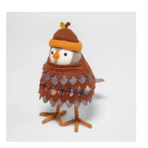 2022 Target Wondershop Featherly Friends "Jora" Hyde & EEK Pinecone Fabric Bird - Picture 1 of 1