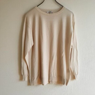 Brunello Cucinelli Tops Sweater Knit Women Size XS Wool Beige DW5273134 — 第 1/4 张图片