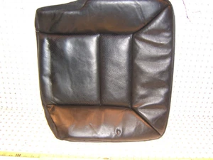 Mercedes 90-95 C124 CE Coupe REAR Pass Right seat BLACK lower Genuine 1 Cover,T2 - Picture 1 of 12