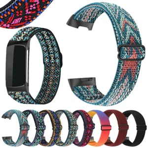 Nylon Ersatzband Armband Für Fitbit Charge 5 Fitness Sport Tracker Smartwatch - Picture 1 of 20