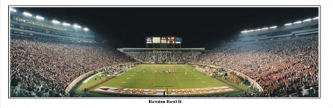 Florida State Seminoles Bowden Bowl 2 End Zone Unframed Panoramic Poster 5037 Cover