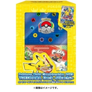 Mazo conmemorativo Pokémon Campeonato Mundial 2023 Yokohama Pikachu JAPÓN - Imagen 1 de 2