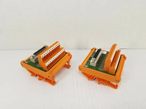 (2) Weidmuller 800519 1001 D-Sub Breakout interface D25 Female to Terminal Block - Picture 1 of 9
