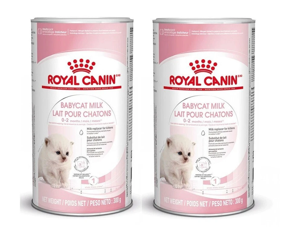 Royal Canin Babycat Milk 2x300g Aufzuchtmilch für Kitten Katzenfutter - Bild 1 von 4