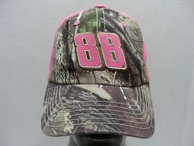 DALE ERNHARDT JR. - 88 - NASCAR - Girl's Size Adjustable Baseball Cap Hat! - Image 1 of 4
