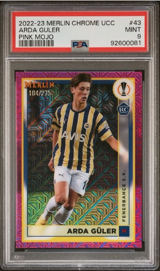 2022-23 Topps Merlin UEFA Club Competitions Soccer Trading Cards