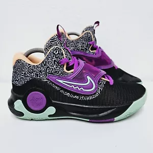 Nike KD Trey 5 X Timothy Goodman taglia UK 7 nero viola scarpe da ginnastica DD9538-013 - Foto 1 di 21