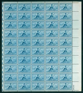 Scott #1017 3¢ The U.S. National Guard Mint Sheet MNH CV $11.10 - Picture 1 of 2