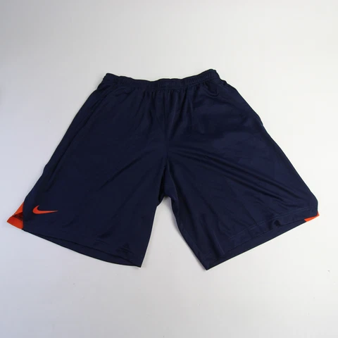 Virginia Cavaliers Nike OnField Practice Shorts Men's Navy/Orange New Cover