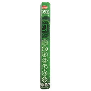 Heart Chakra (Anahata) Incense Sticks by HEM - One Box of 20 Sticks - Picture 1 of 1