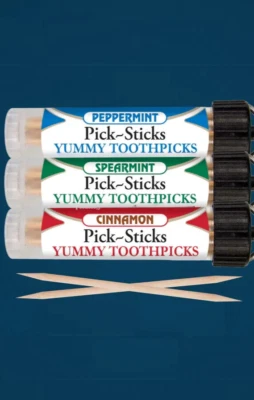 Palillos de dientes con sabor Pick Sticks Foto 1 de 4