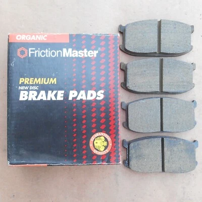 Pastilla de freno orgánica Friction Master D297 1985-88 Chevrolet Geo 1985-89 Isuzu  Foto 1 de 4