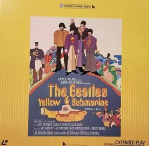 The Beatles Yellow Submarine 1987 Laserdisc Extended Japanese Imp. Free Shipping - Picture 1 of 4