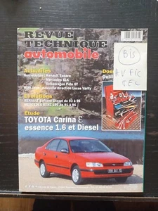 revue technique Toyota Carina E 1.6 E 2.0 D 2.0 D turbo RTA carina E ess diesel - Imagen 1 de 17