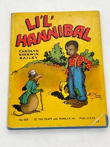 LI'L' HANNIBAL, Carolyn Sherwin Bailey (1938) BLACK AMERICANA, HC w/ Dust Jacket - Picture 1 of 12