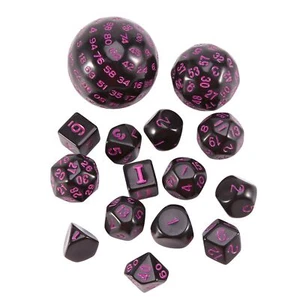 15Pieces Complete Polyhedral DND  Set D3-D100 Spherical   Set3559 - Bild 1 von 4