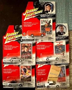 NOS MIP 2001 JOHNNY LIGHTNING JAMES BOND 007 SET OF 5, 1:64 SCALE series 261-03 - Picture 1 of 3