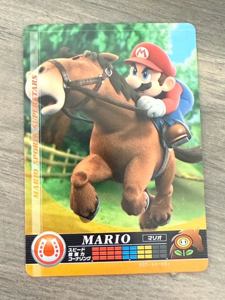 Nintendo amiibo Mario Sport Superstars Mario Horse Racing Japanese Version - Image 1 of 1